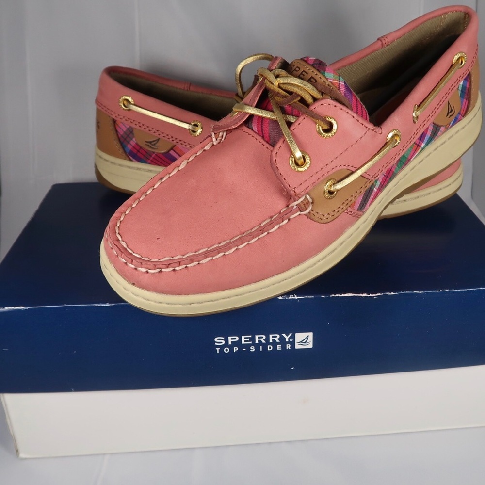 SPERRY Top-Sider Bluefish Wash Red Plaid